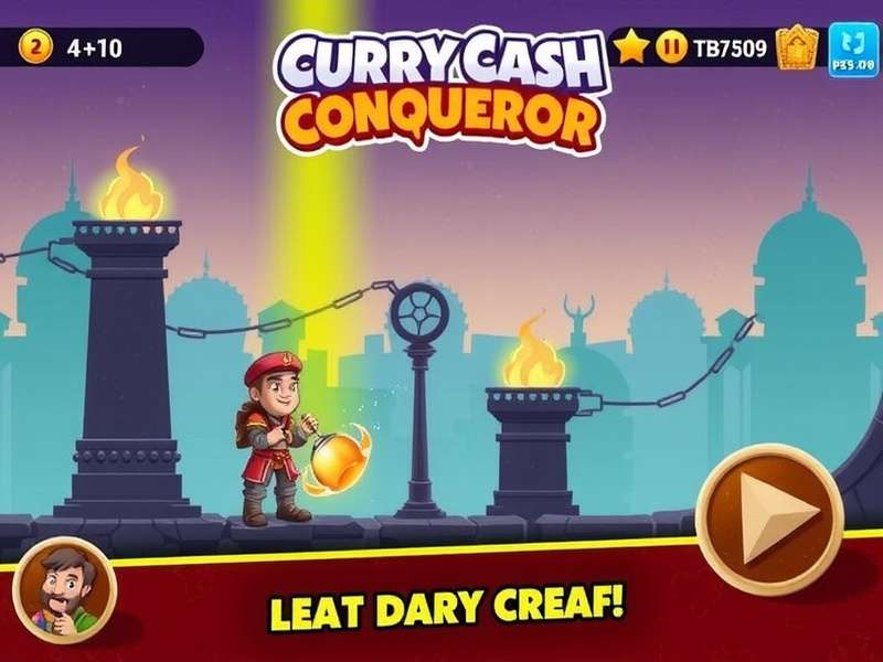 Curry Cash Conqueror gameplay screenshot
